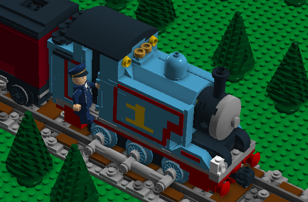 Lego discount tank engine