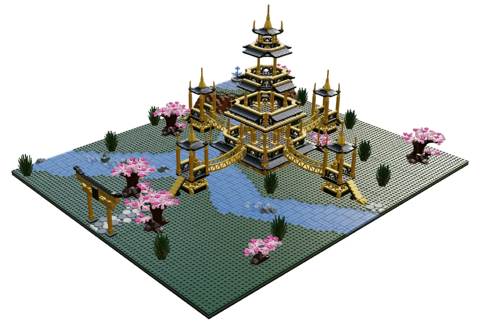 Akademi Poleret øge LEGO IDEAS - Pagoda Gardens