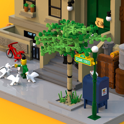 Lego Ideas 123 Sesame Street