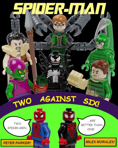 Lego spider man sinister hot sale six