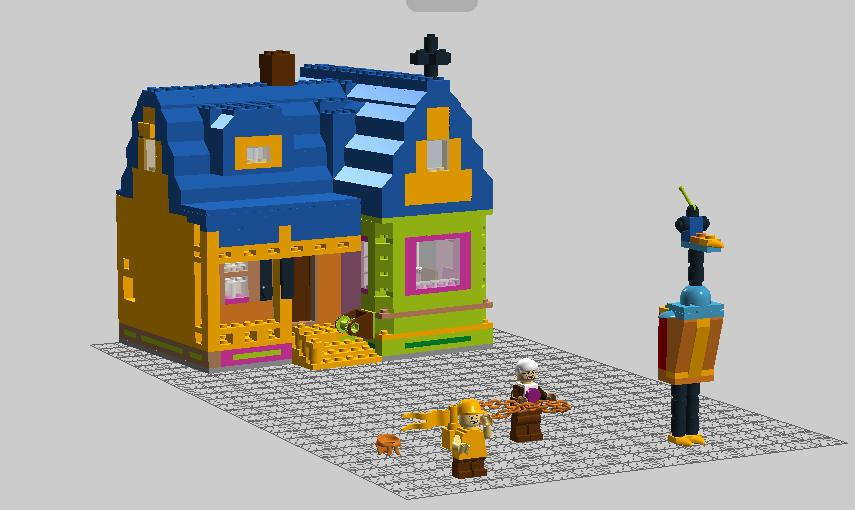 LEGO IDEAS UP movie house