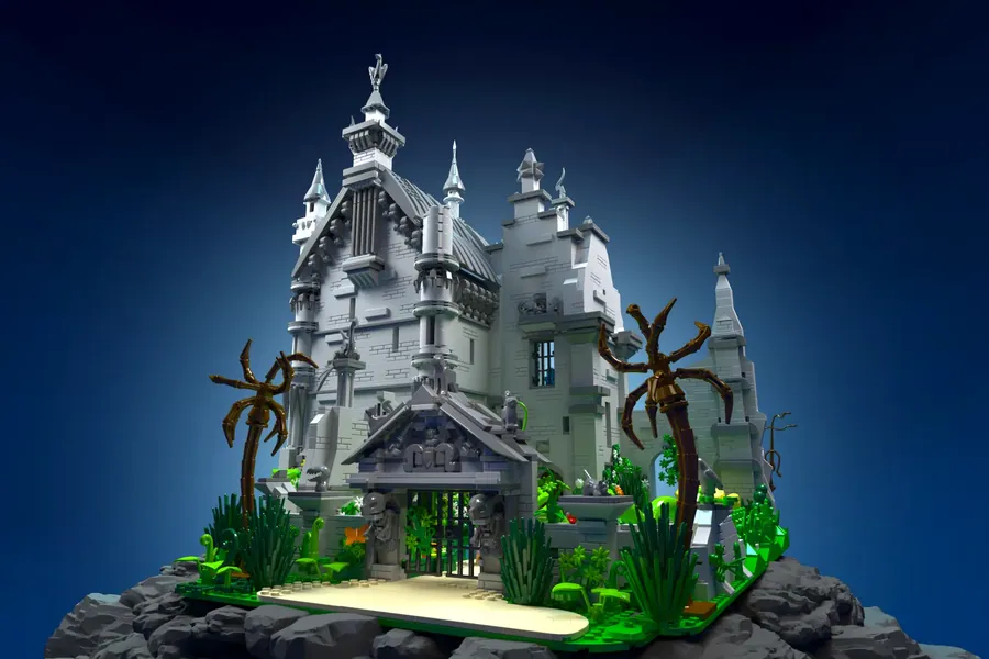 Edward Scissorhands Castle Image