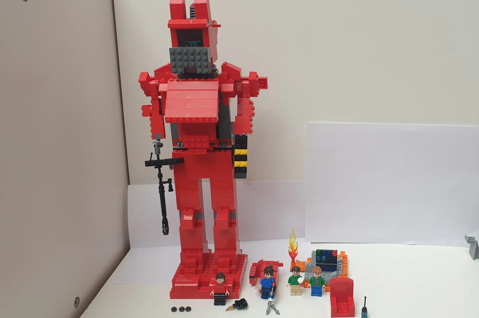 Lego best sale giant robot