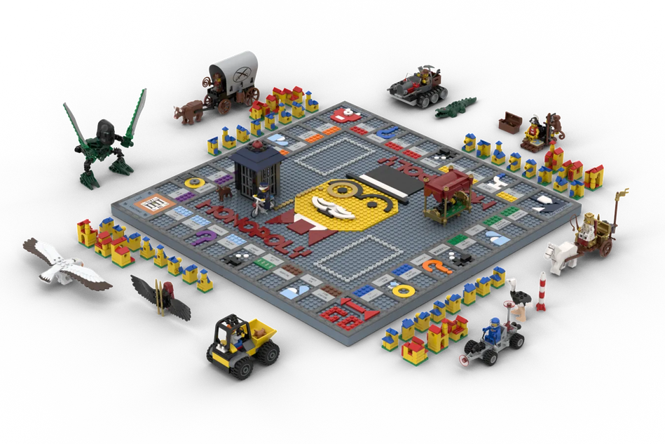 LEGO IDEAS Monopoly Lego Themed