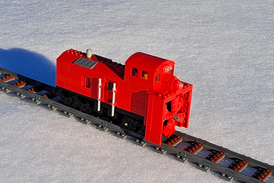 Snow plow best sale lego set