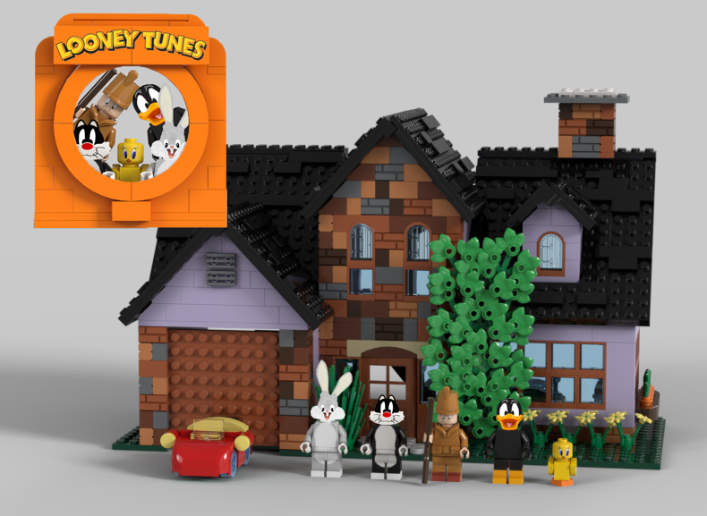 LEGO IDEAS Looney Tunes Bugs Bunny s House