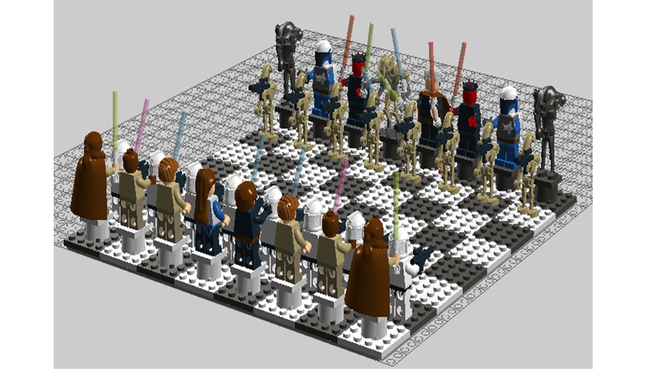 Lego star deals wars chess