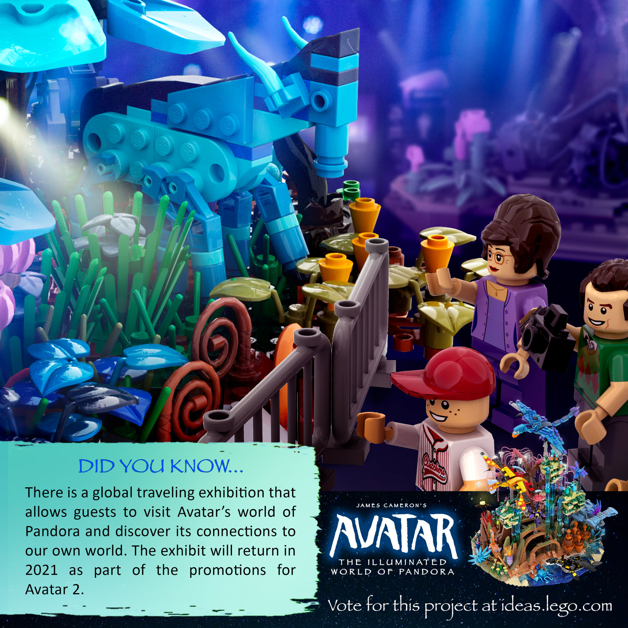 LEGO IDEAS - Avatar: The Illuminated World of Pandora