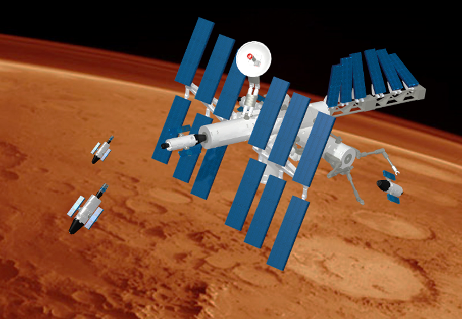 mars space station