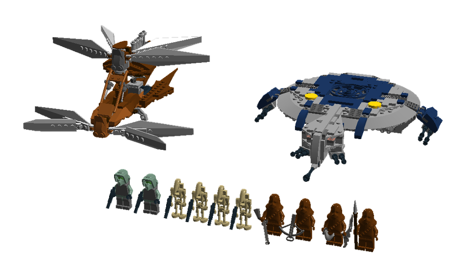 Lego kashyyyk hot sale