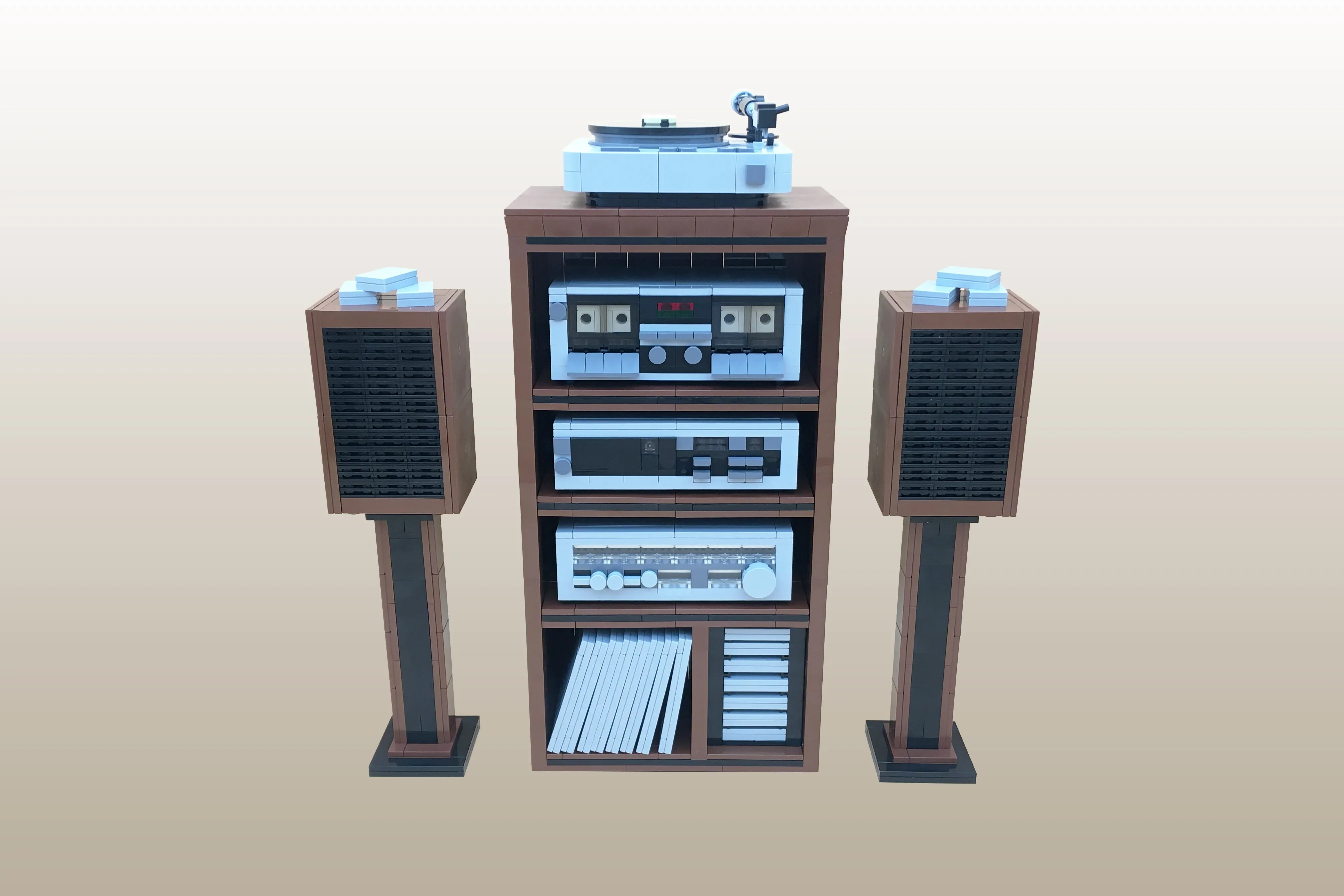 Vintage Home Audio Center | LEGO® Ideas