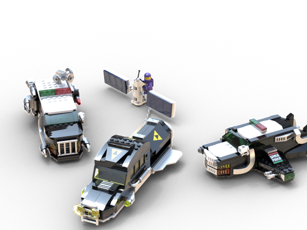 lego space police base