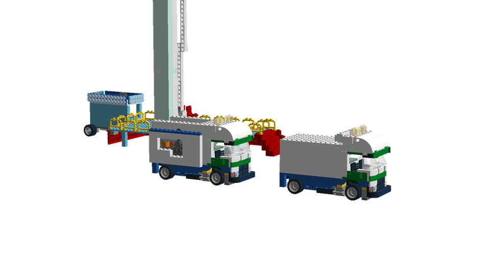 Lego store funfair rides