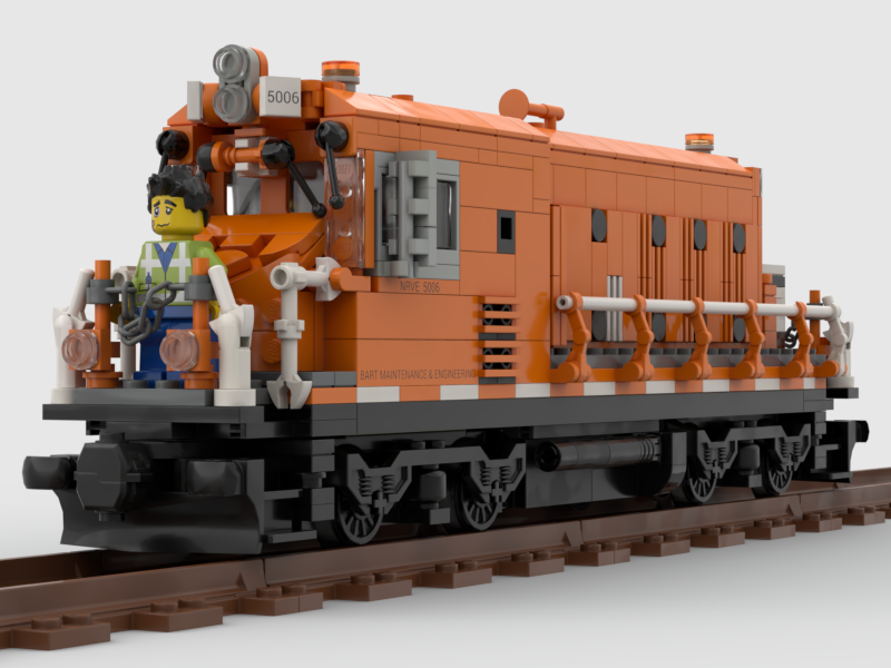 MOC-City Engineering Series Modular Steam Train Model, DIY Idéias