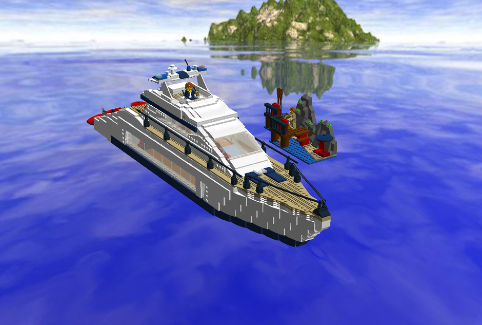 Lego luxury yacht sale