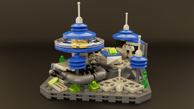lego classic space base