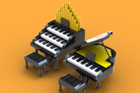 LEGO IDEAS - Música per a les nostres orelles! - ÒrganLEGO IDEAS - Música per a les nostres orelles! - Òrgan  