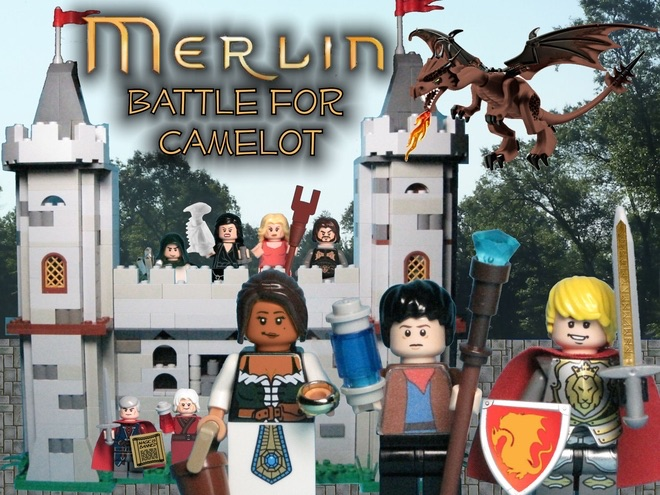 LEGO IDEAS Merlin Battle for Camelot