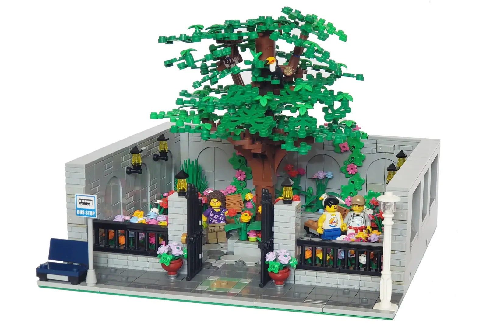 Courtyard Garden | LEGO® Ideas