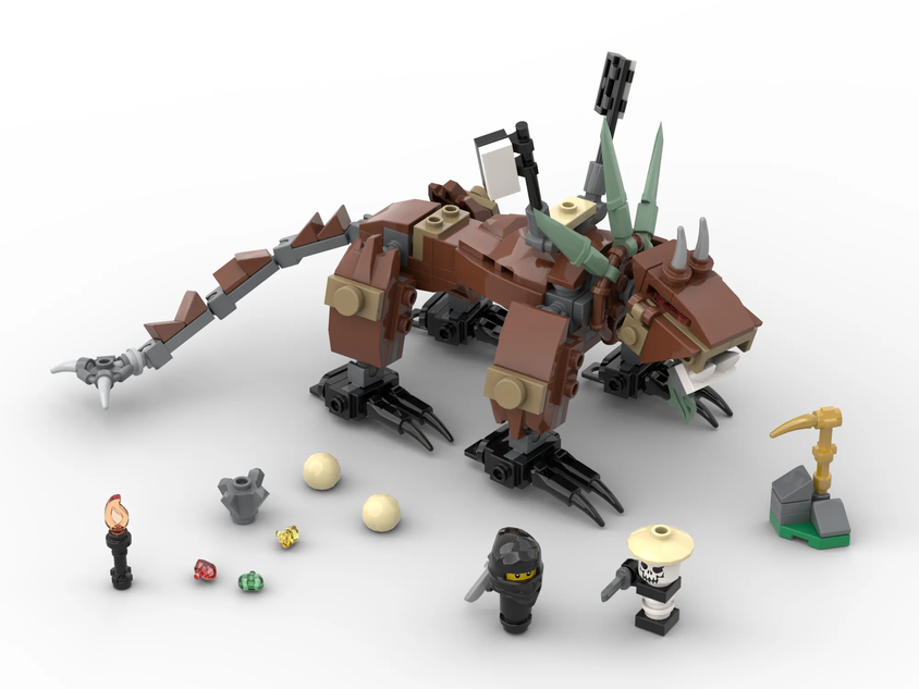 Lego discount micro dragon