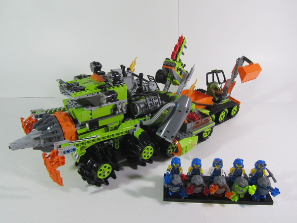 lego power miners moc