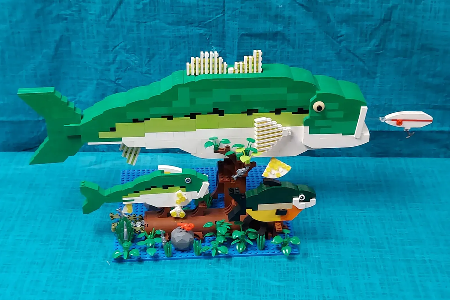 Jaws 40th cheap anniversary lego set