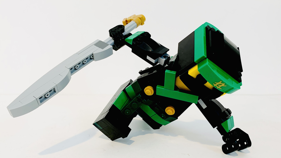 The green best sale ninja lego