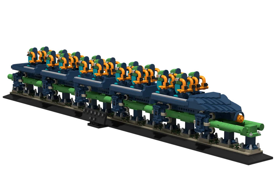 Every official LEGO roller coaster model ever made