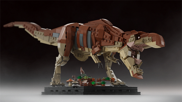 LEGO IDEAS - Bricksauria | Tyrannosaurus rex