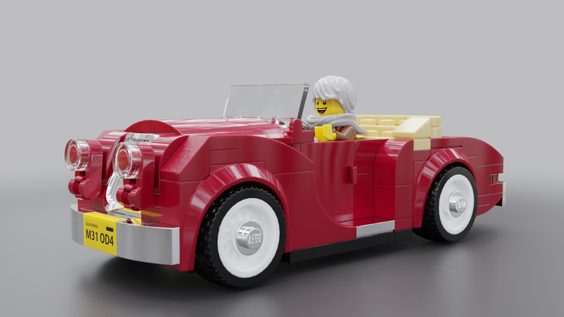 lego vintage car