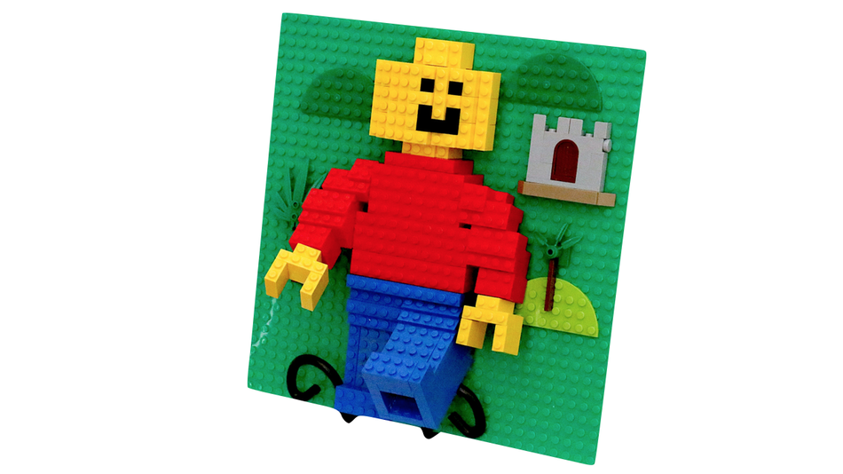 Lego man online art