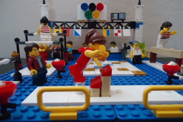 LEGO IDEAS We love sports Gymnastics Competition Anything Can Happen