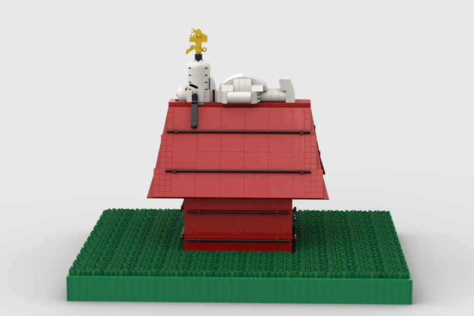 LEGO IDEAS Snoopy on His Doghouse