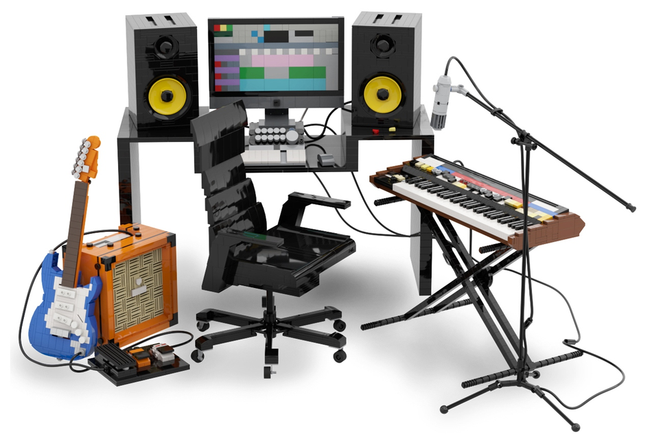 Lego 2025 music studio