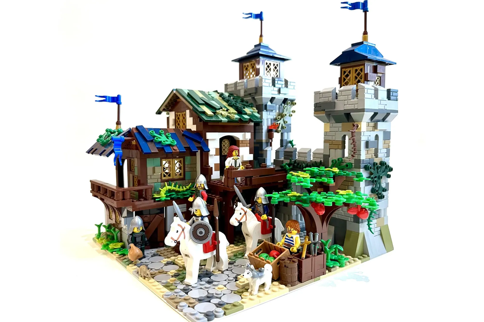 LEGO IDEAS - Medieval Inn by the Gatehouse