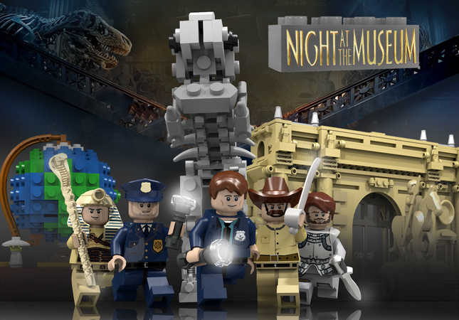 lego night at the museum