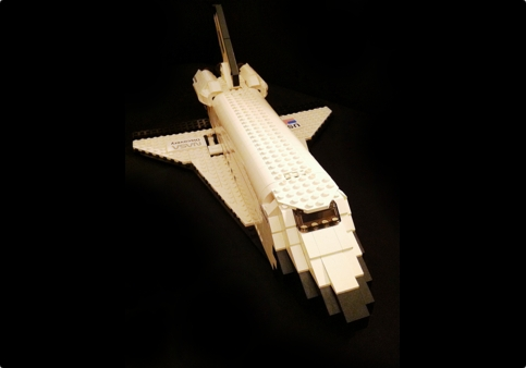 Lego atlantis space store shuttle