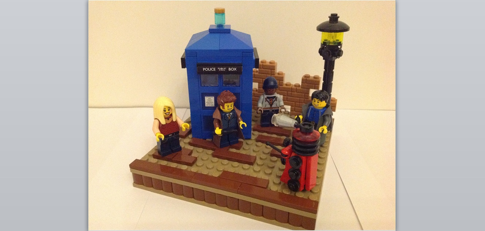 LEGO IDEAS Dr Who v s the Dalek