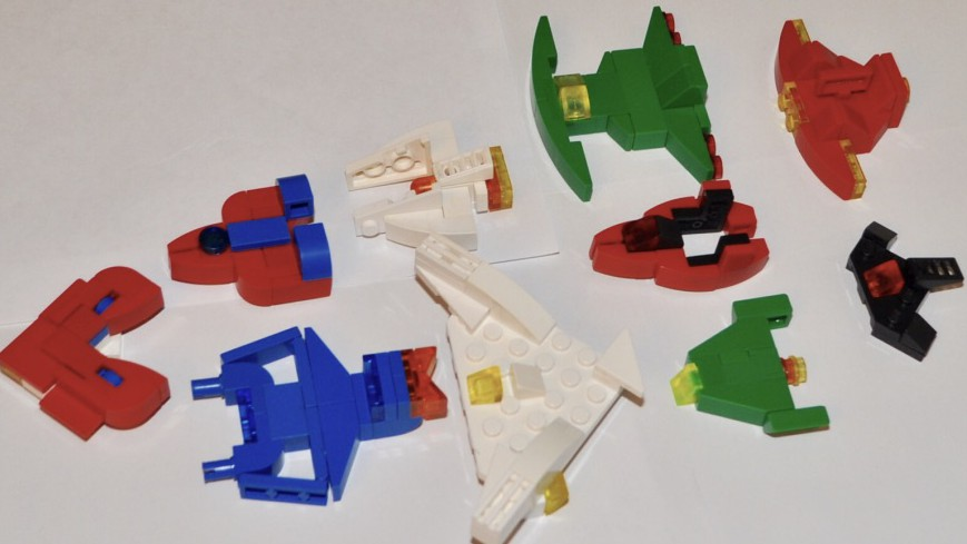 Lego best sale space fleet