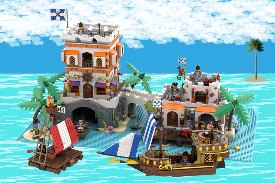 LEGO IDEAS Island of the Imperial Soldiers