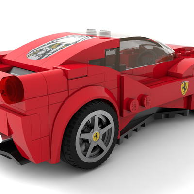 Lego Ideas Ferrari 488 Gtb Speed Champions