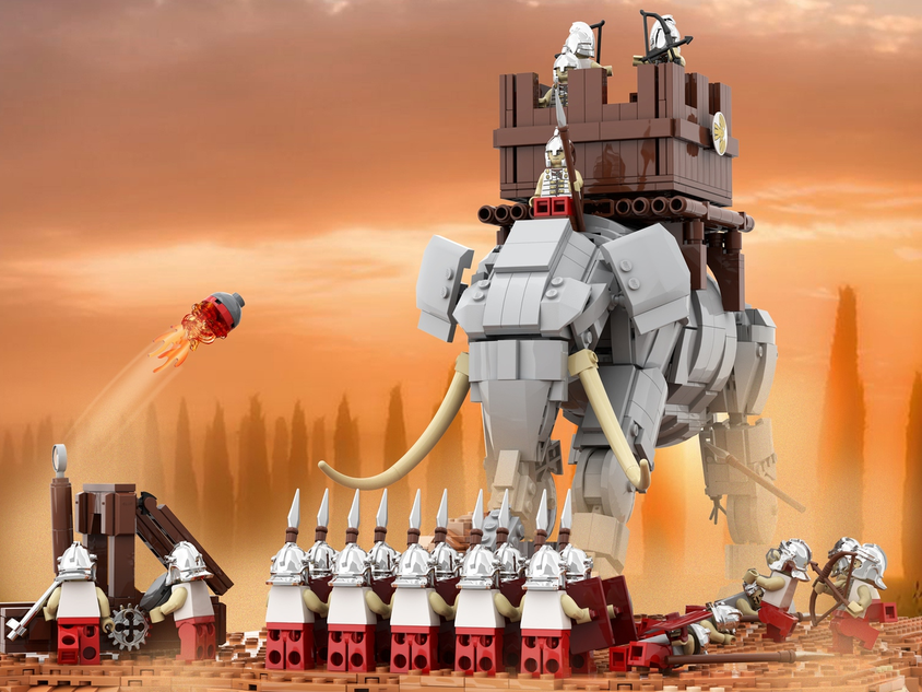 Lego 2024 roman battle