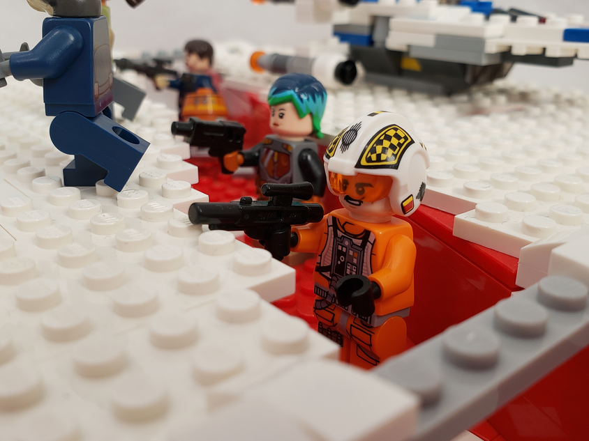 Battle of crait discount lego