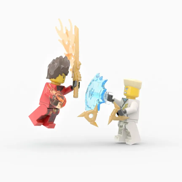 Ninjago fire best sale and ice