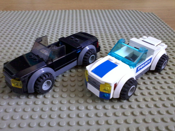 lego unmarked police car