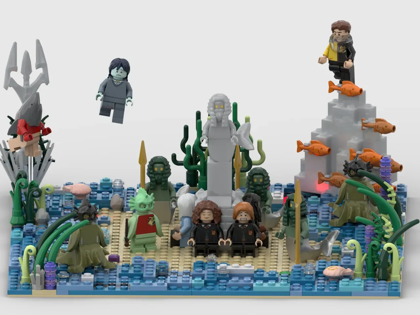 LEGO IDEAS Celebrate 20 years of magic with LEGO Harry Potter Mermaid Triwizard Challenge