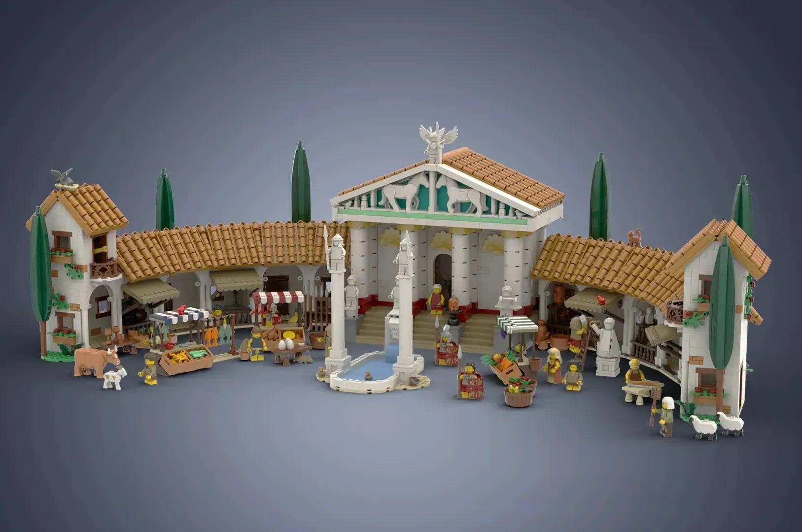 10K Club Interview: Roman Forum by Brickcar13 | LEGO® Ideas