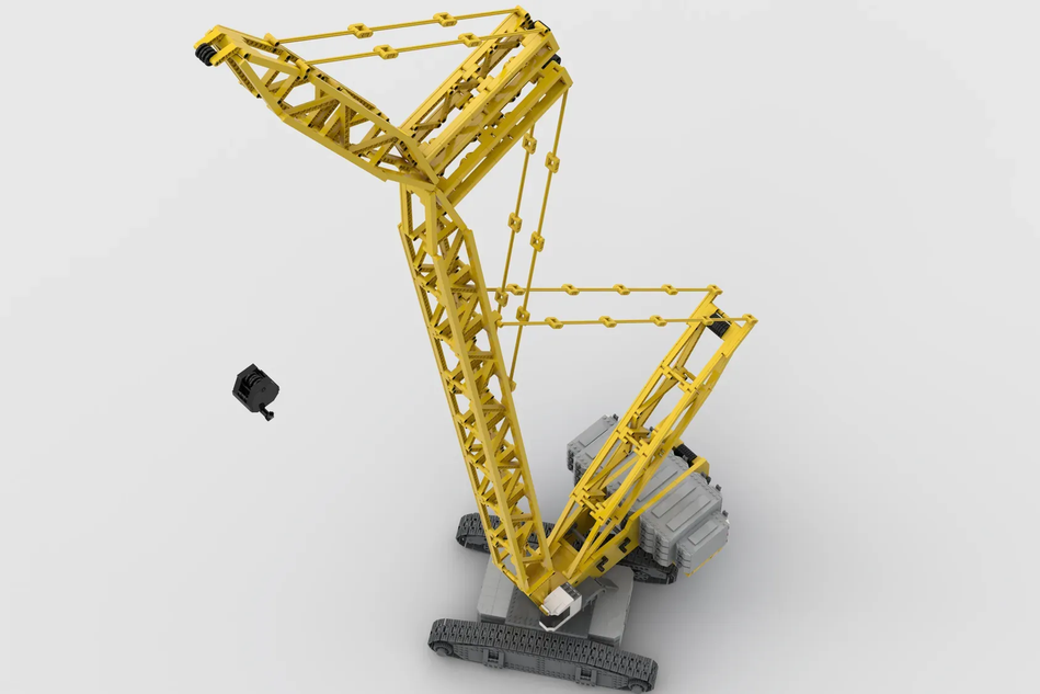 LEGO IDEAS - Crawler Crane (For Wind Turbine Construction)