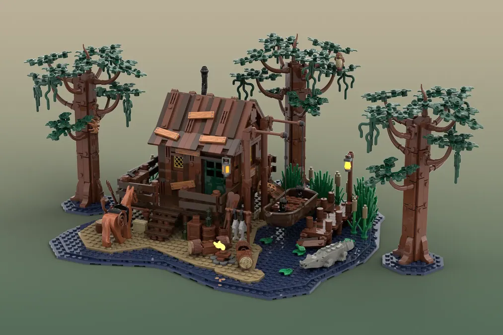 Lego swamp best sale