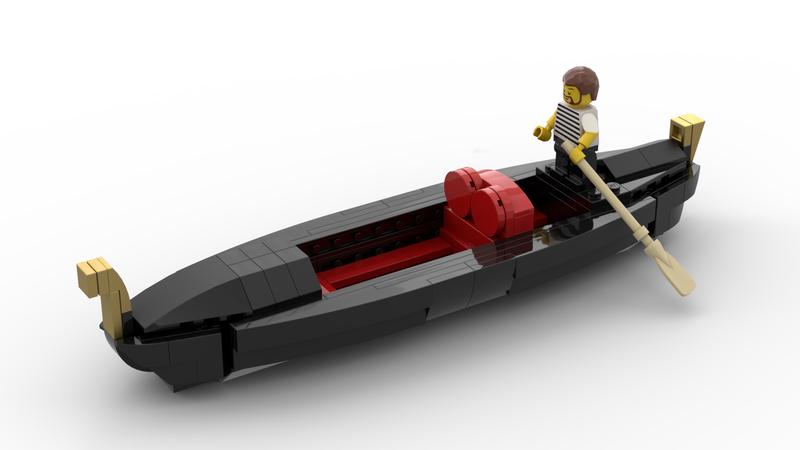 lego gondola boat
